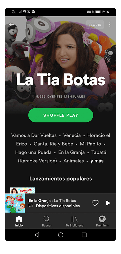 la tia botas
